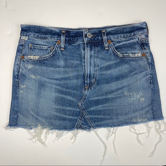 Citizens of Humanity Premium Vintage Jean Skirt 26 - Picture 3 of 17
